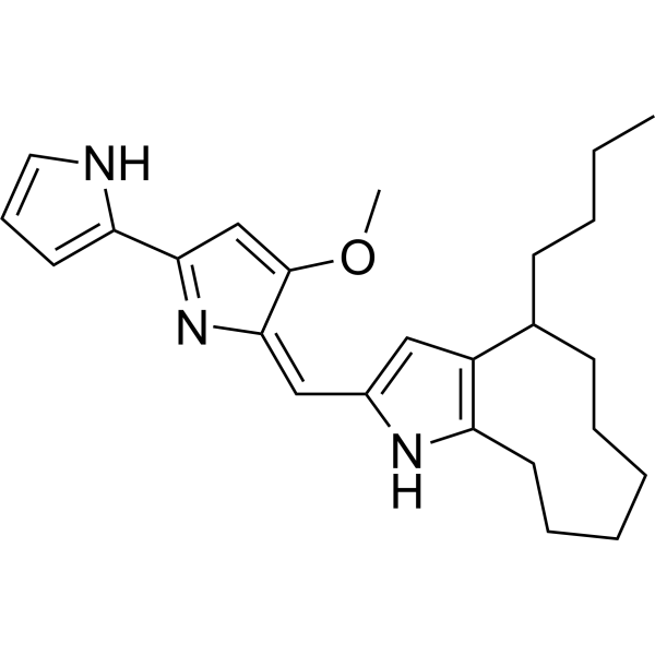 Butylcycloheptylprodigiosin 352304-41-7
